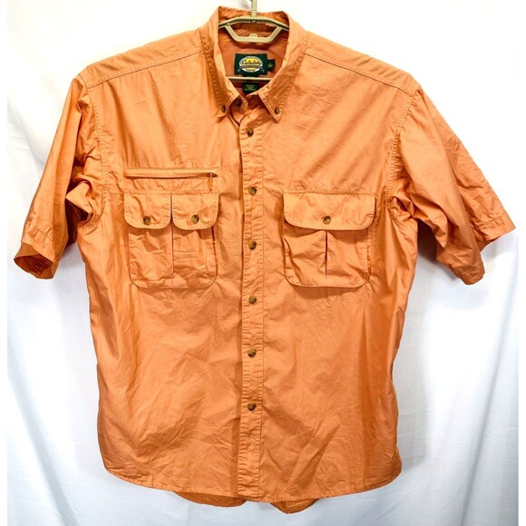 Chemise De Pêche Cabela's Guidewear Homme - Taille XL - Nylon Beige - Légère